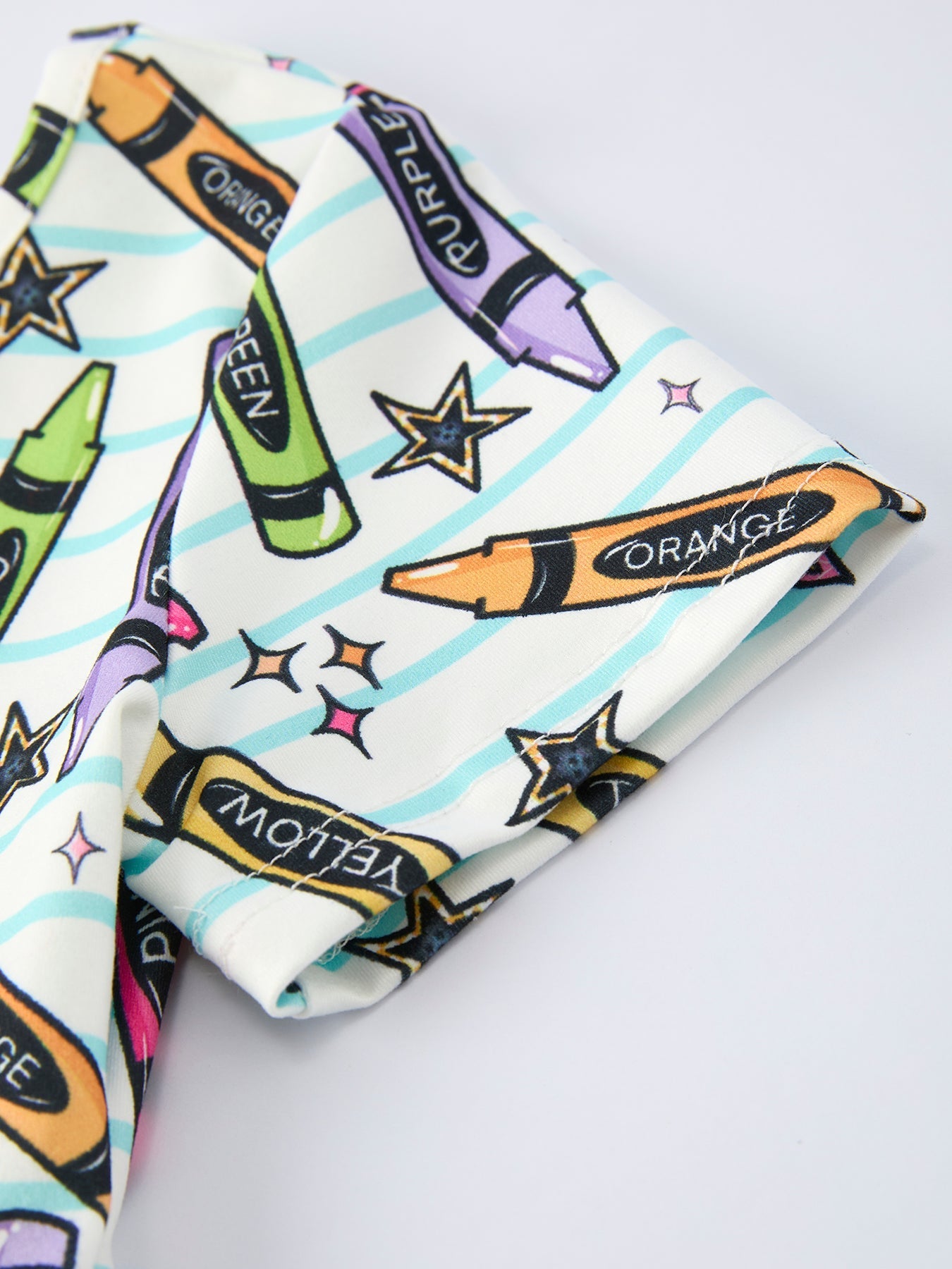 Girl Back To School Pencil Print Dress - Abbies Place
