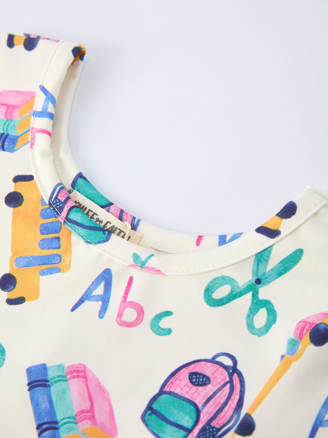 Girl Back To School Twirl Dress - Abbies Place