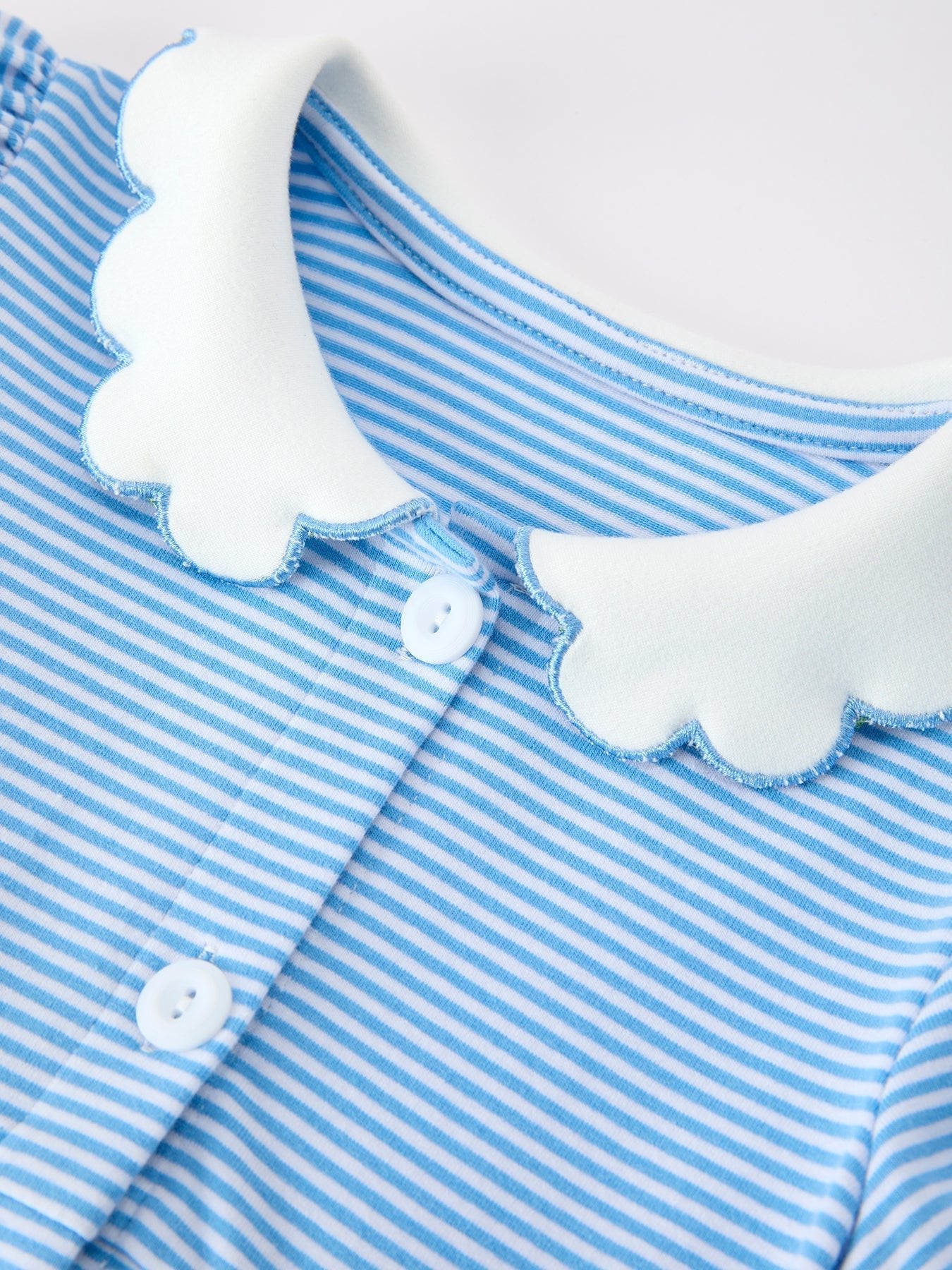 Girls Back To School Pencil Dress Petals Collar Pocket Applique - Abbies Place