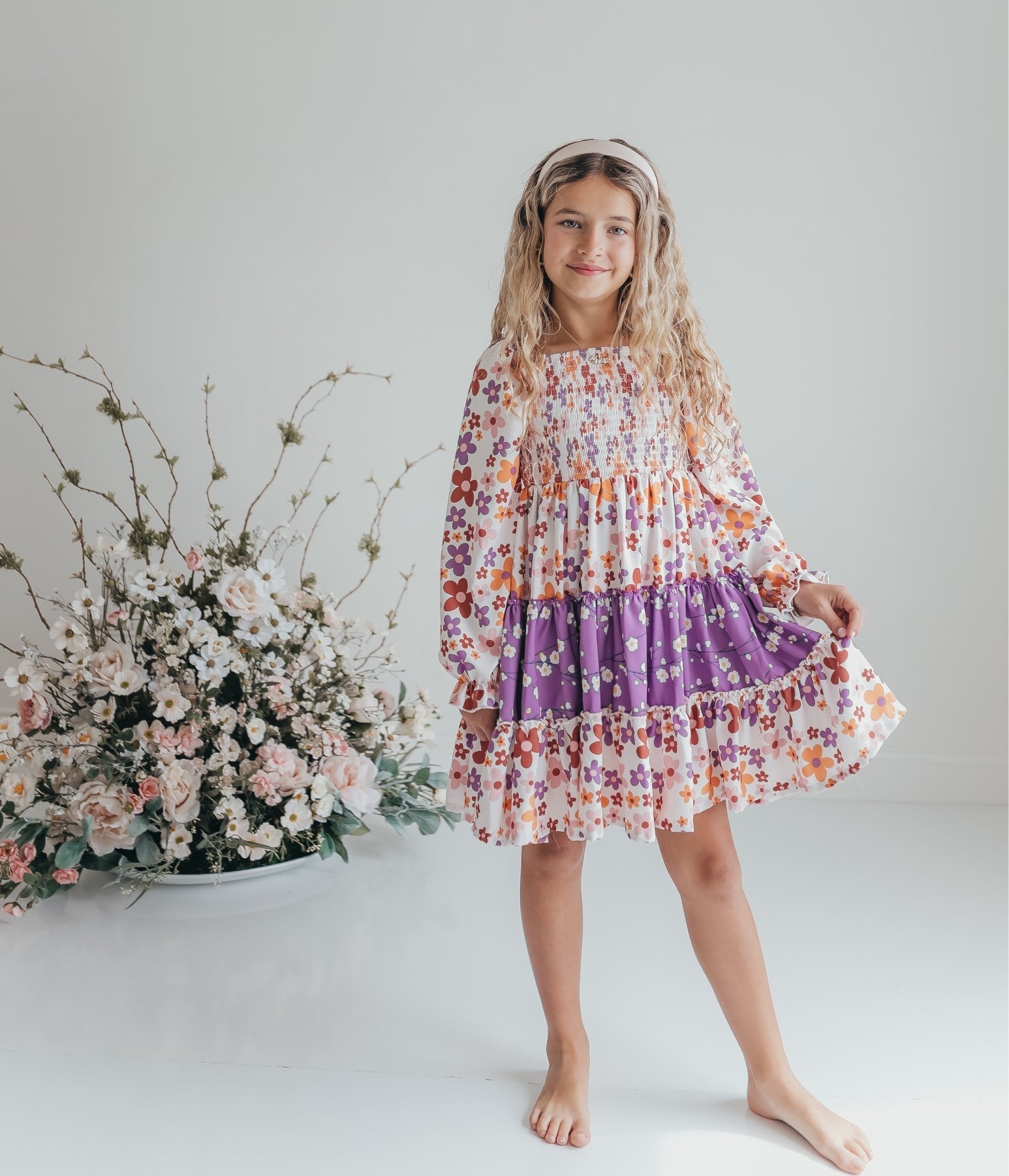Grace Floral Dress - Abbies Place