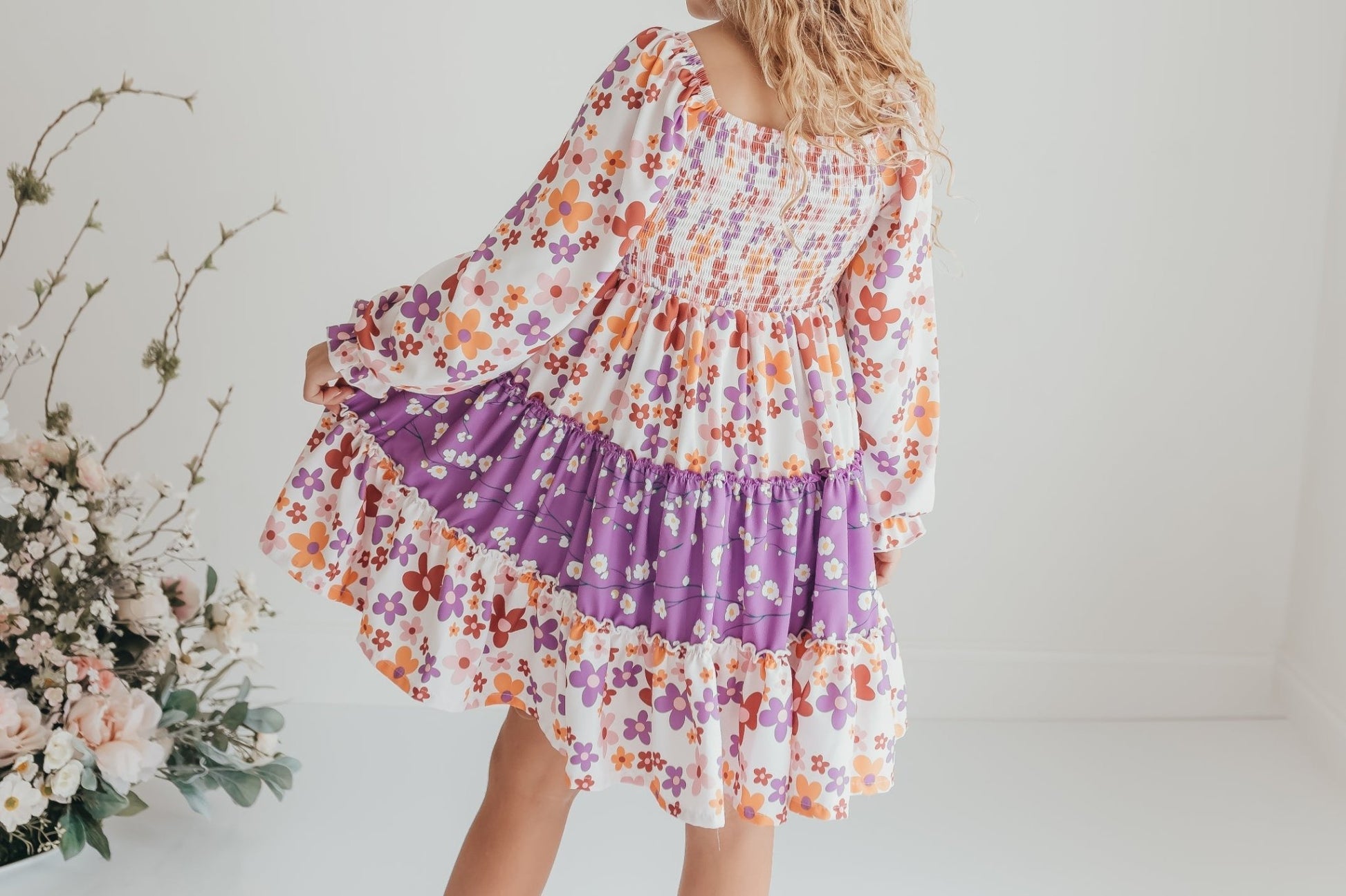 Grace Floral Dress - Abbies Place