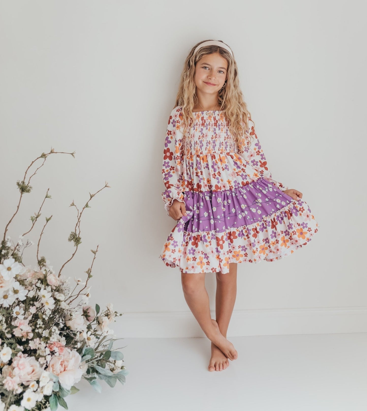 Grace Floral Dress - Abbies Place