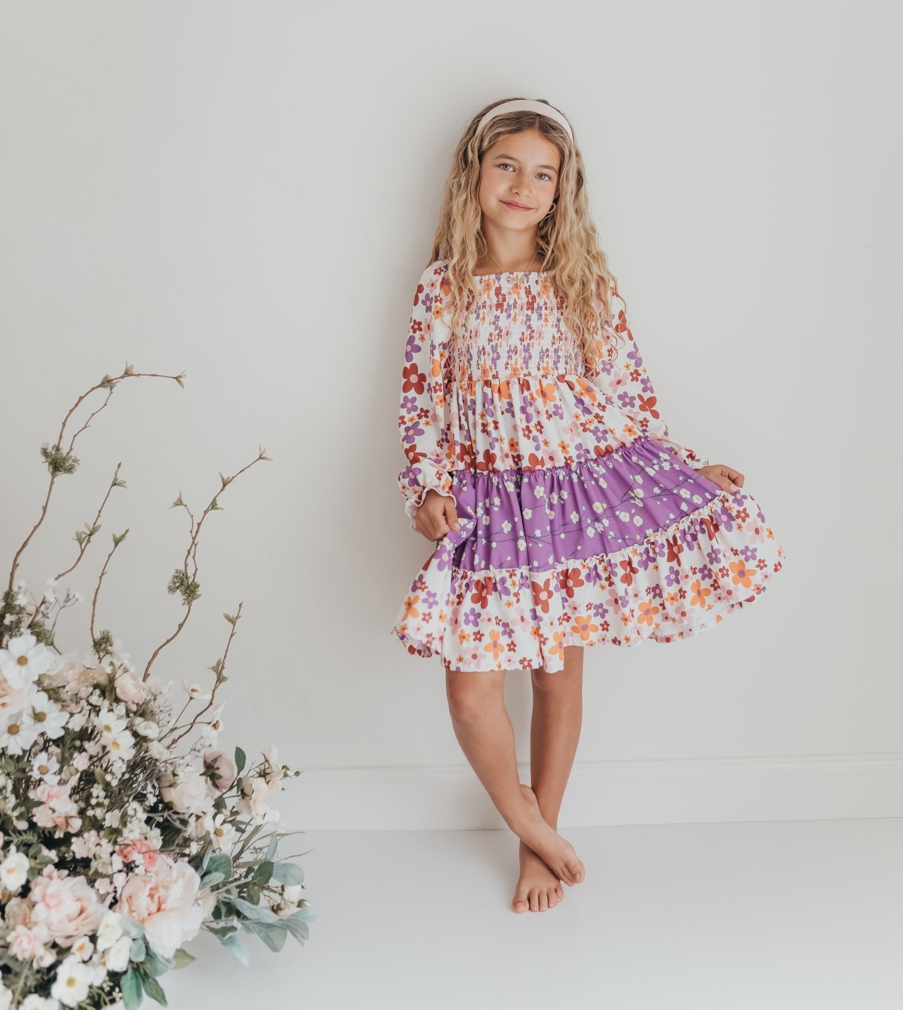 Grace Floral Dress - Abbies Place