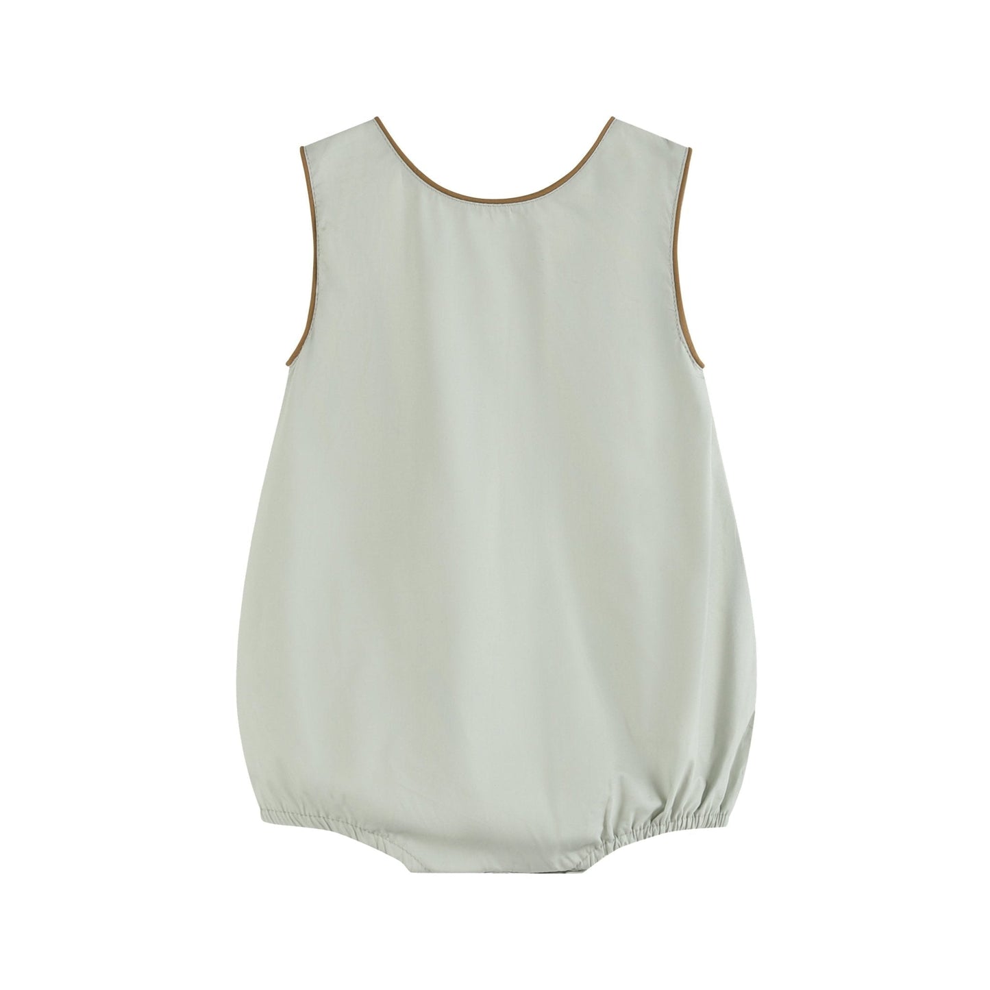 Green Dog Applique Bubble Romper - Abbies Place