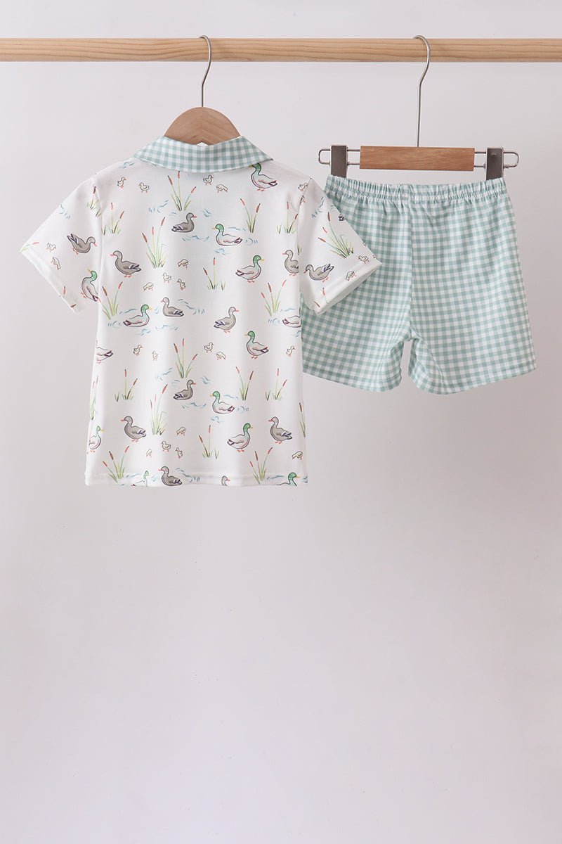 Green Duck set - Abbies Place