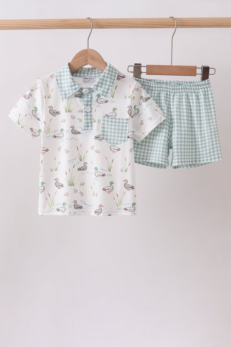 Green Duck set - Abbies Place