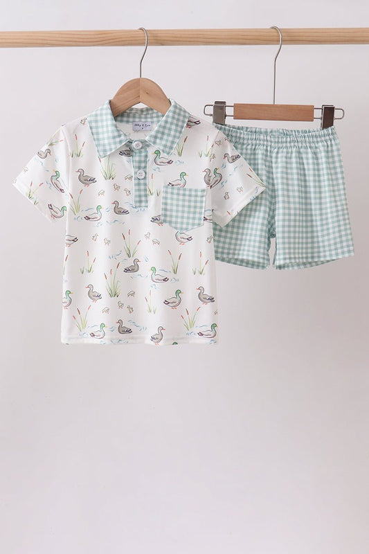 Green Duck set - Abbies Place