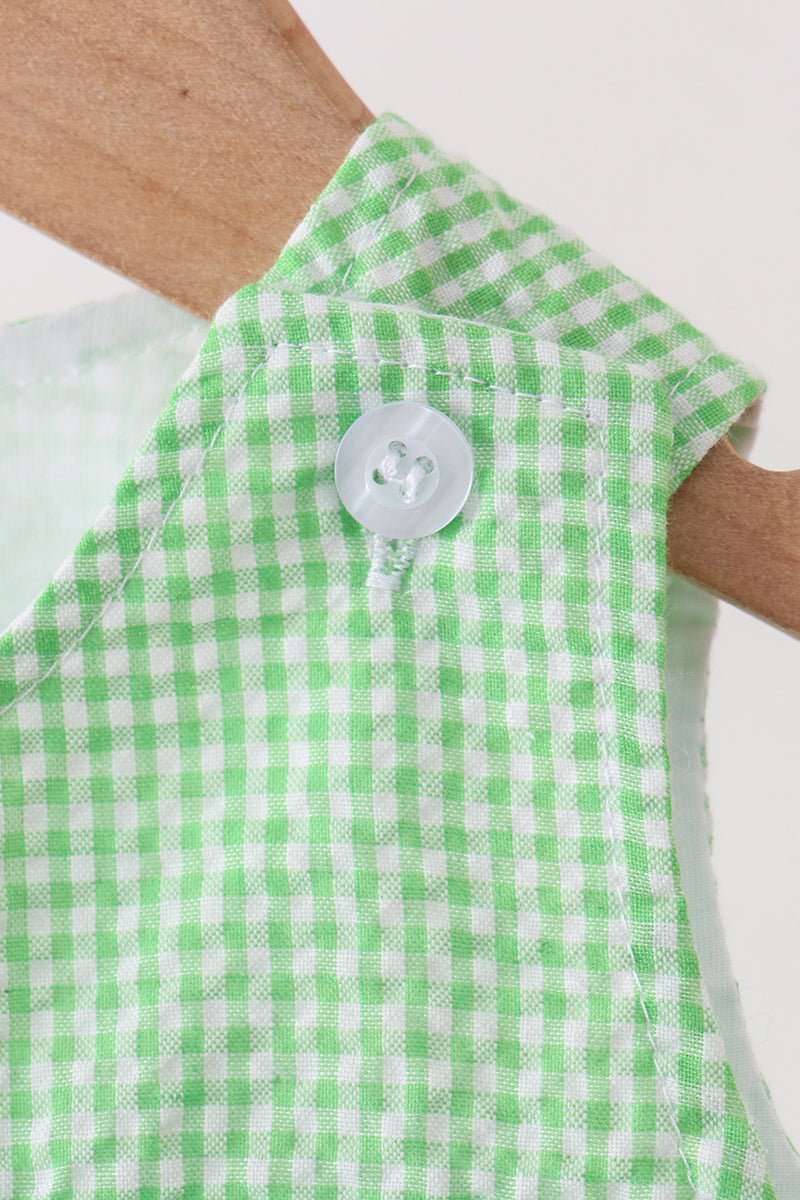 Green watermelon embroidery jonjon - Abbies Place