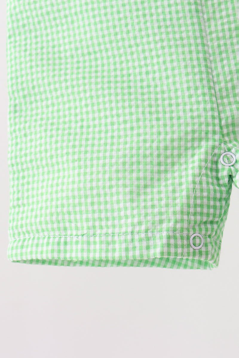 Green watermelon embroidery jonjon - Abbies Place