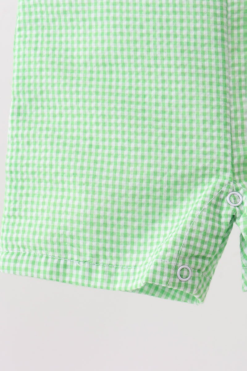 Green watermelon embroidery jonjon - Abbies Place