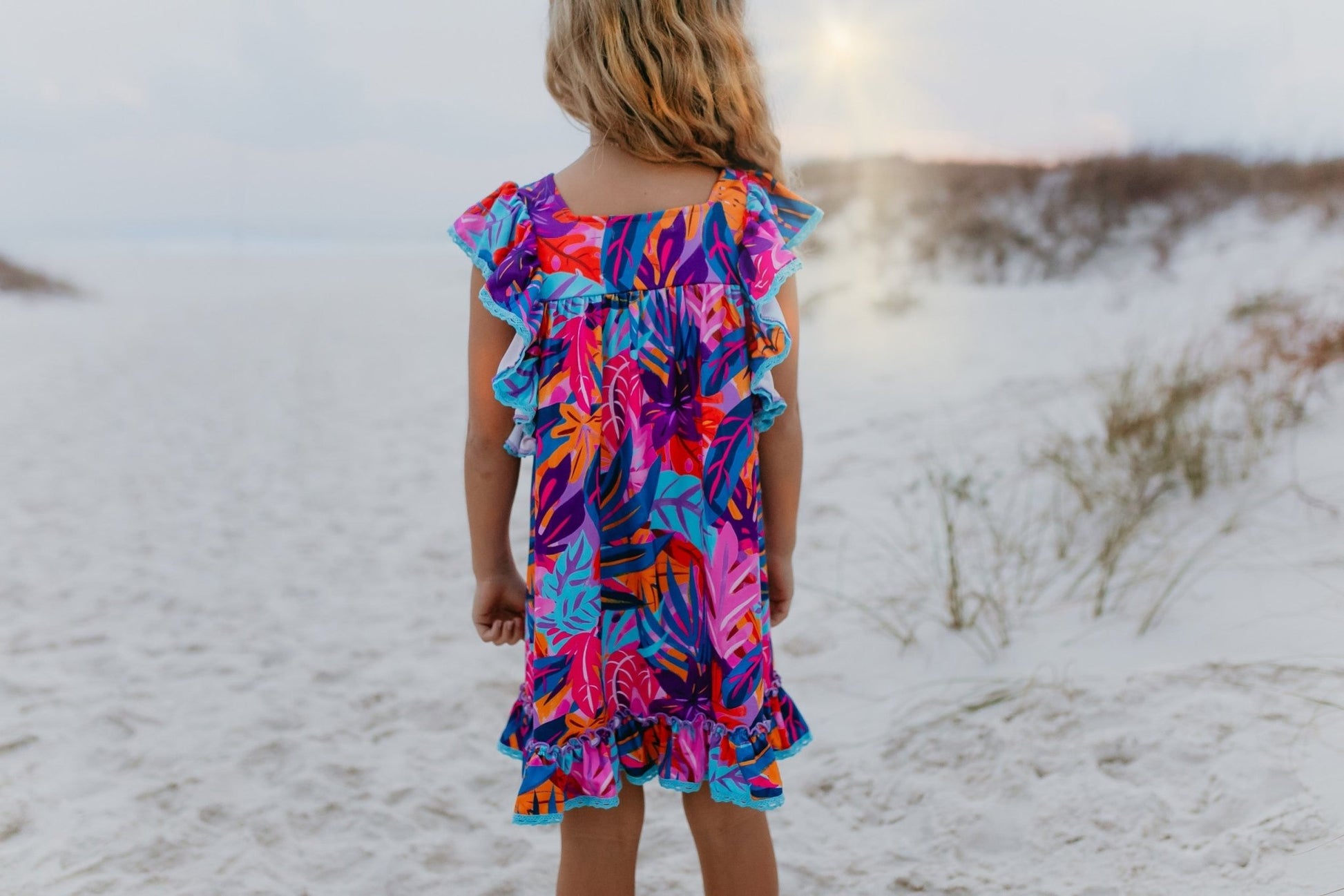 Harper Tropical Dress - Abbies Place