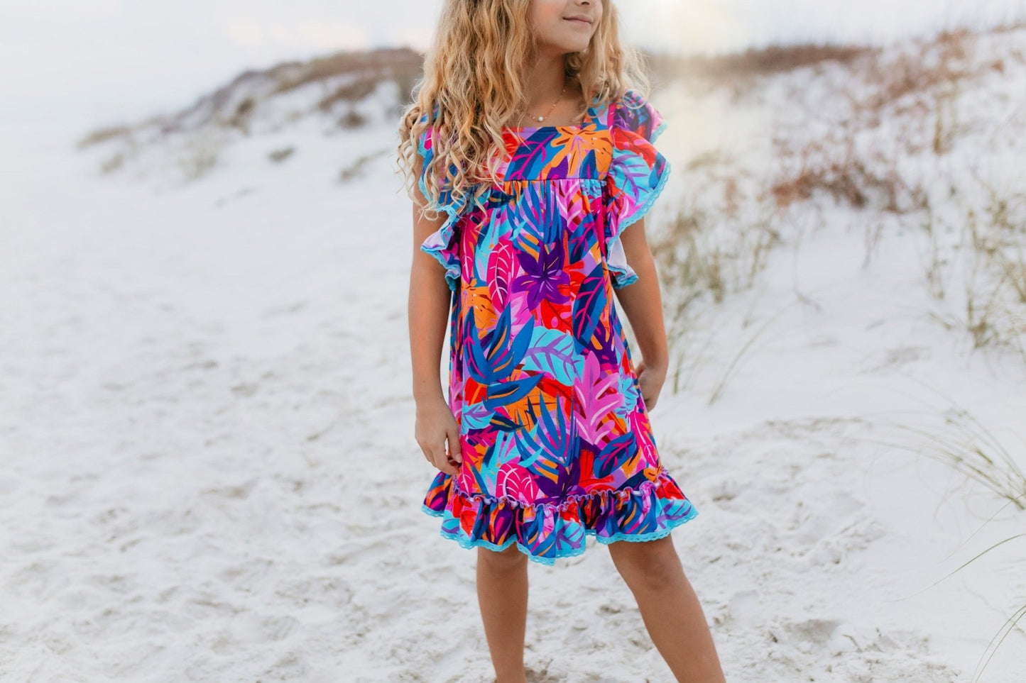 Harper Tropical Dress - Abbies Place
