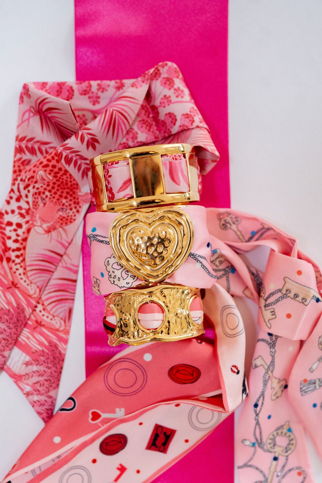 Scalloped Scarf Cuff - Wren