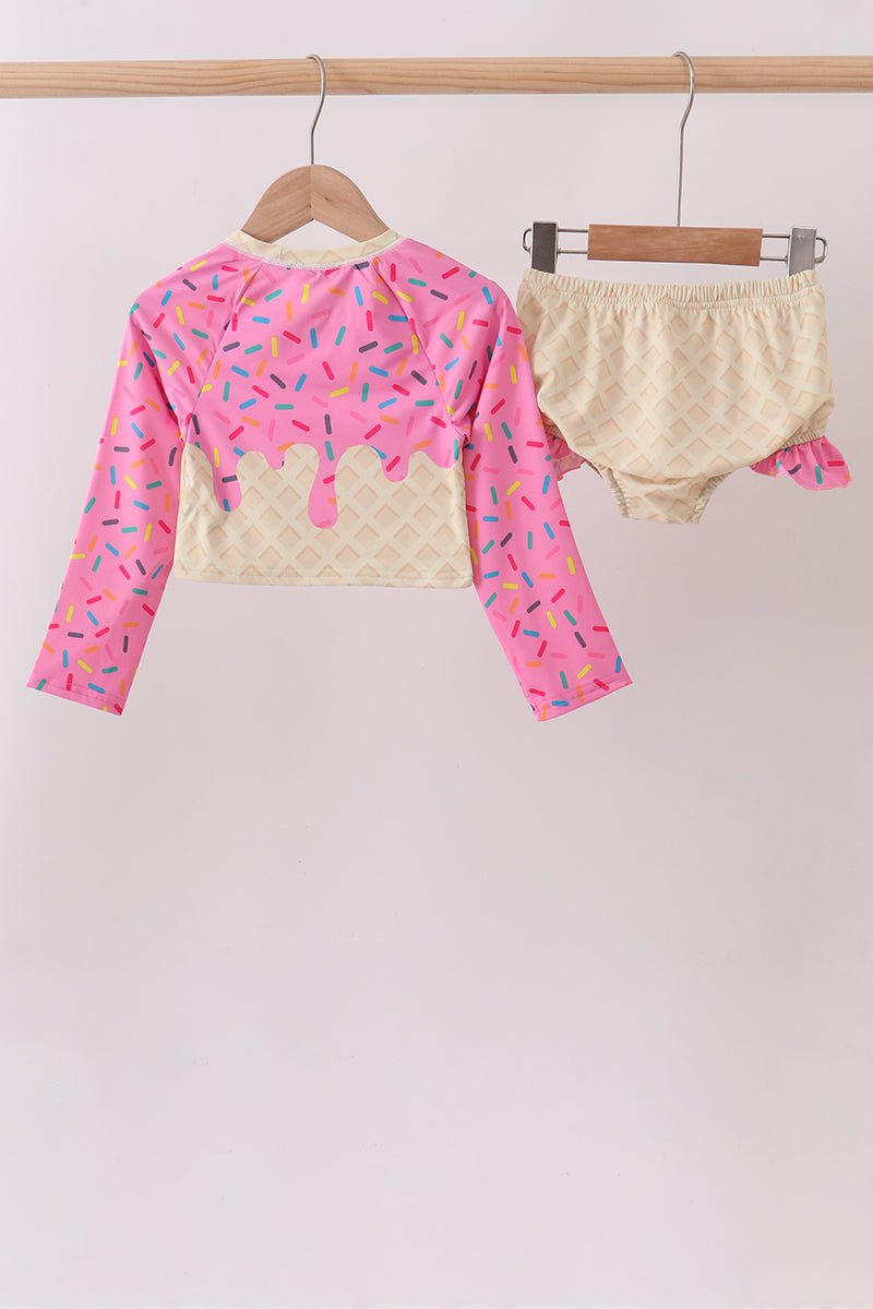 Ice Cream UPF Rashguard Set - Abbies Place