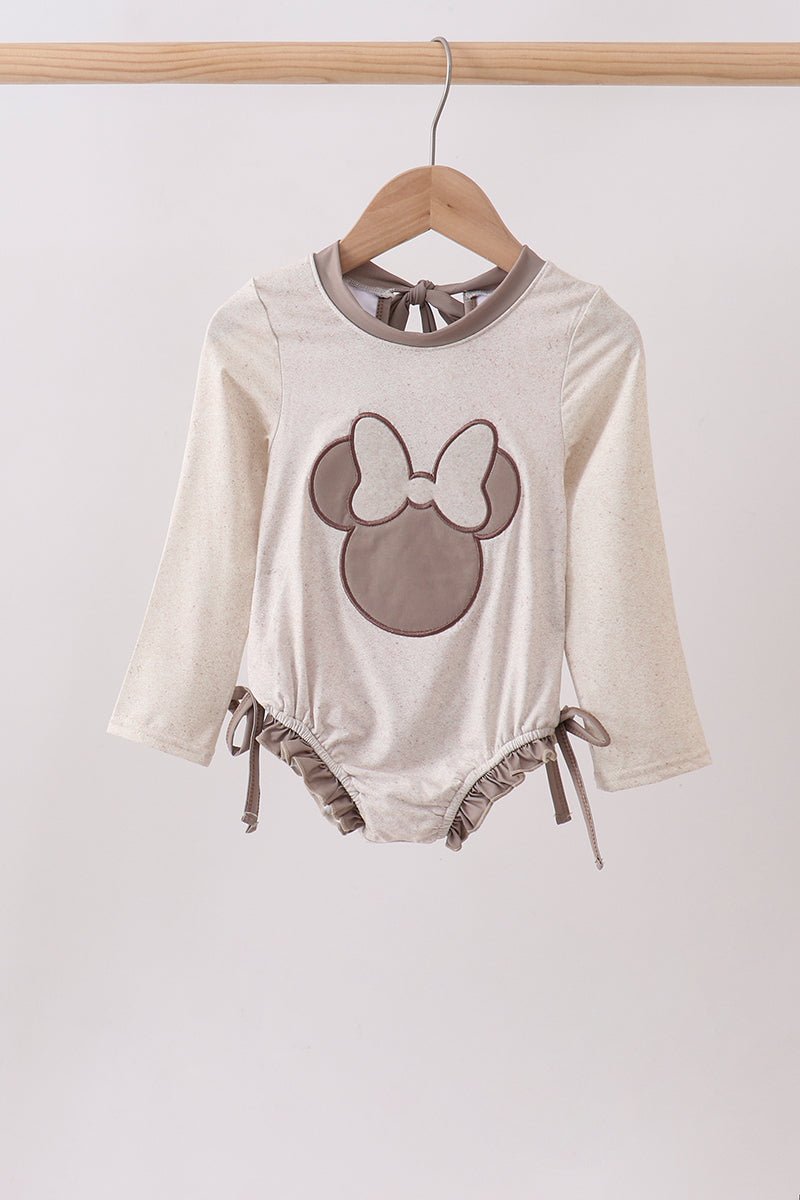 Khaki Character UPF Rashguard - Abbies Place