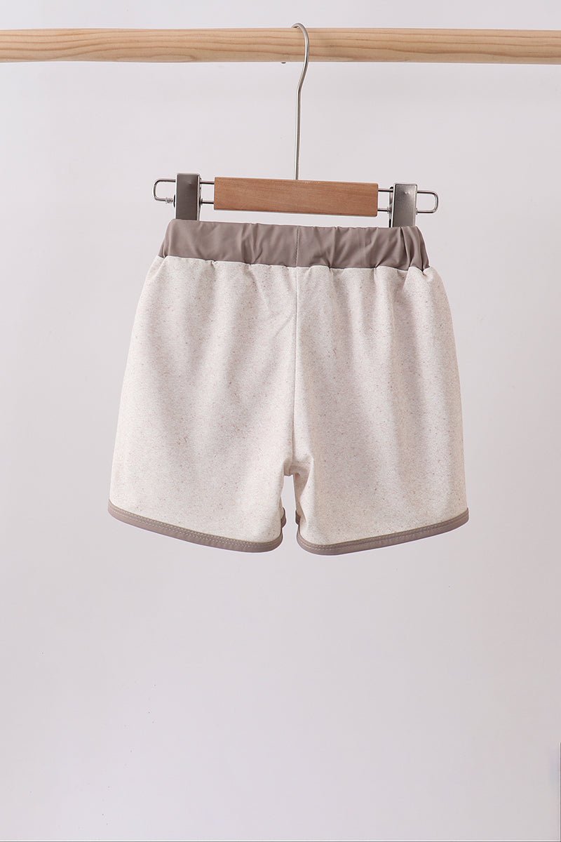 Khaki Character UPF Swim Trunks - Abbies Place