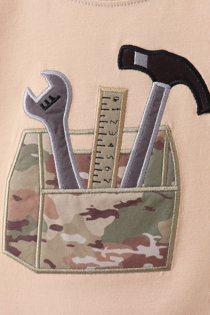 Khaki Toolbox Applique Set - Abbies Place
