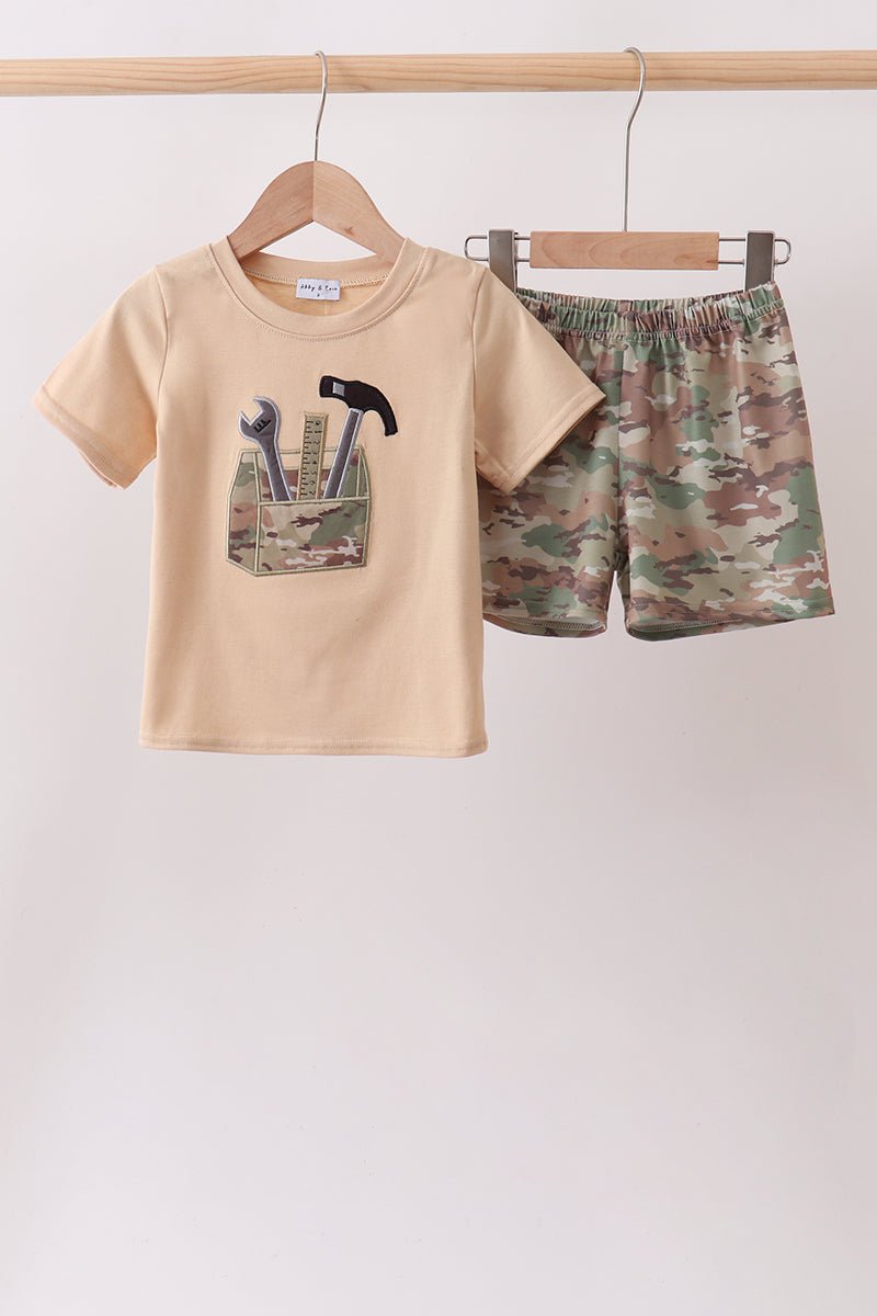 Khaki Toolbox Applique Set - Abbies Place