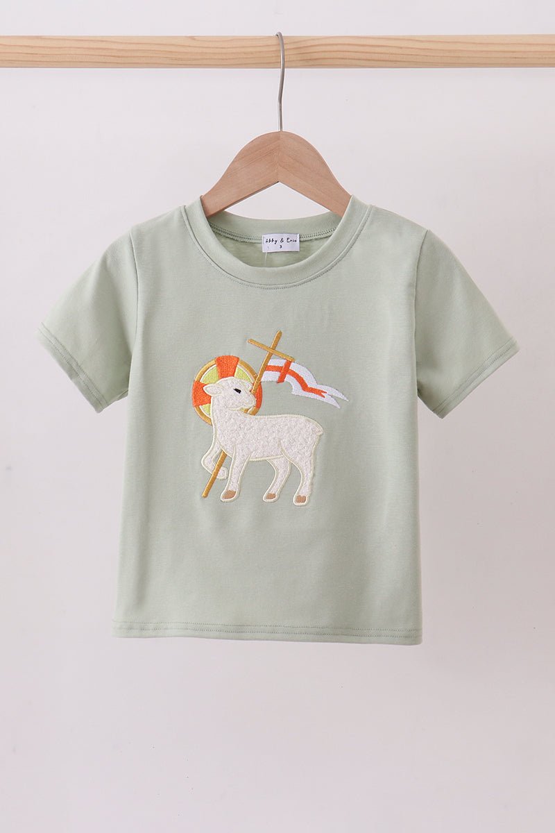 Lawb of god applique top - Abbies Place