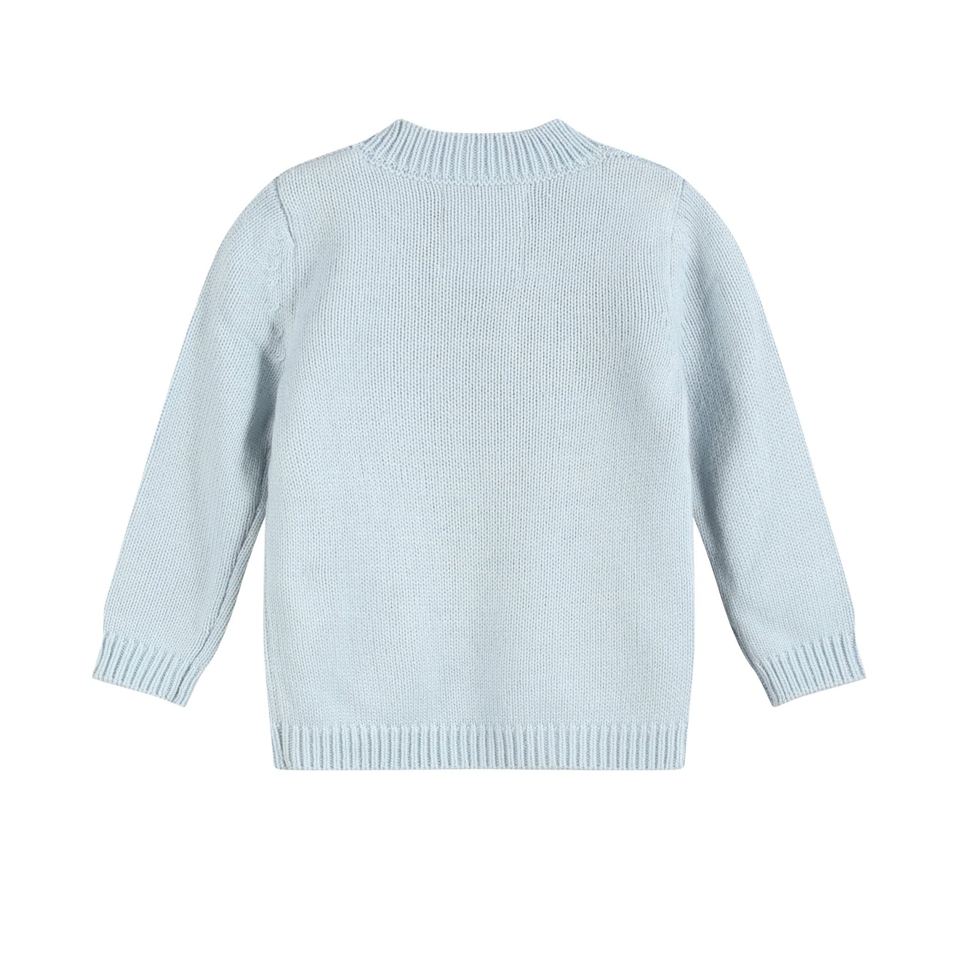 Light Blue Pumpkin Girls Cardigan - Abbies Place