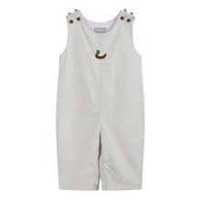 Load image into Gallery viewer, Light Gray Mallard Duck Overalls
