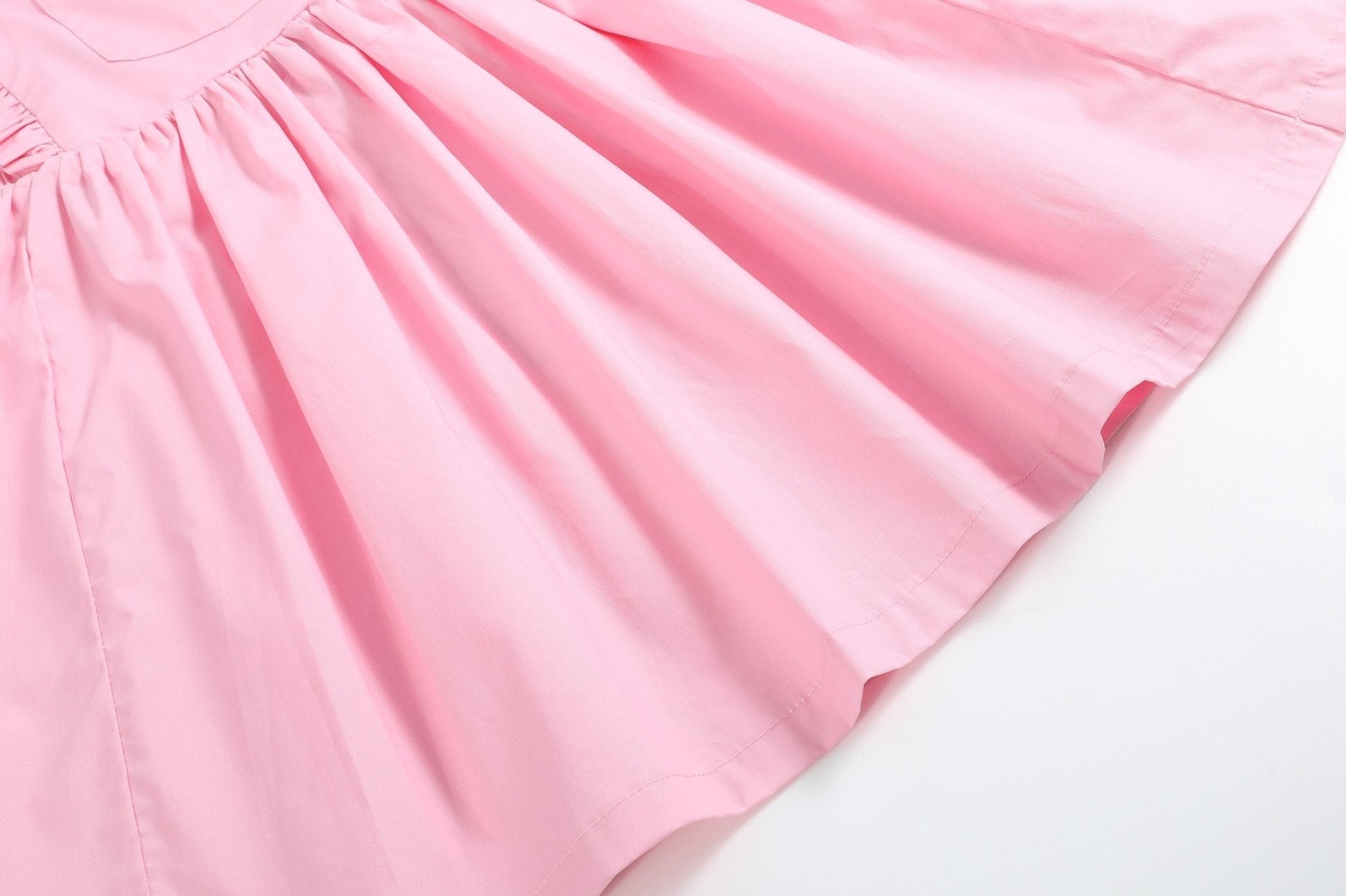 Light Pink Ruffle Jumper Dress - Abbies Place