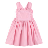 Light Pink Ruffle Jumper Dress