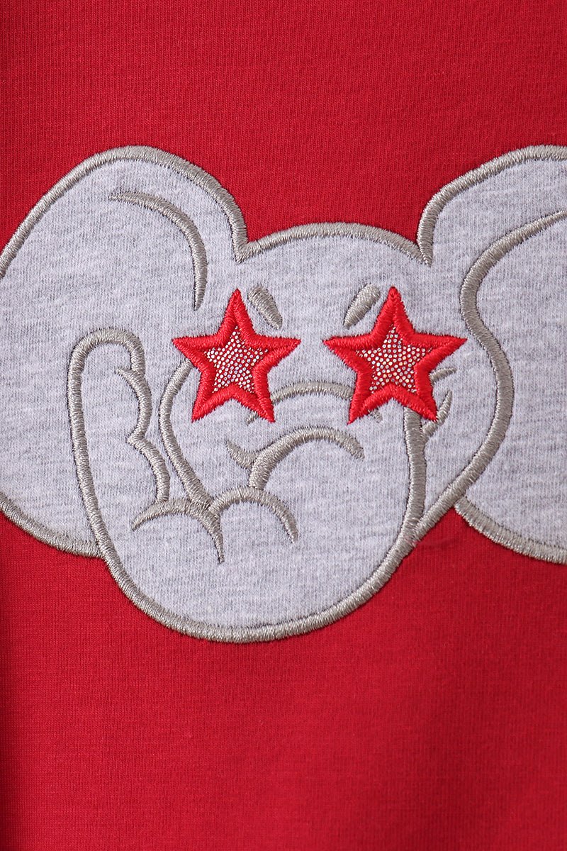 Maroon elephant Alabama football applique bubble - Abbies Place