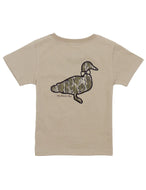 Mossy Oak Logo Sand SS Tee
