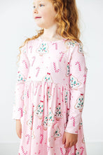 Load image into Gallery viewer, Christmas Cookies L/S Pocket Twirl Dress
