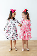 Load image into Gallery viewer, Love You Spots L/S Pocket Twirl Dress
