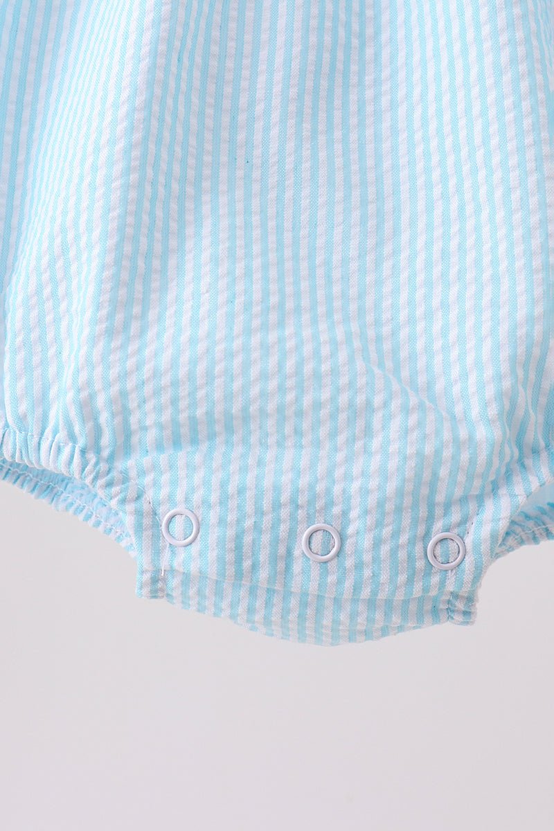 Mint lemon ruffle bubble - Abbies Place