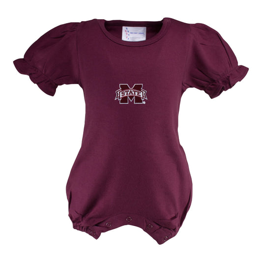 Mississippi State Girl's Romper - Abbies Place