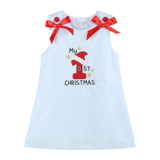 My 1st Christmas Jumper Dress