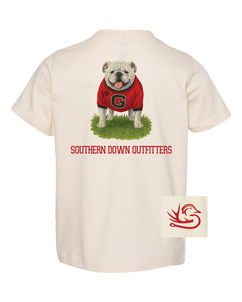 Old School Dog Toddler Tee