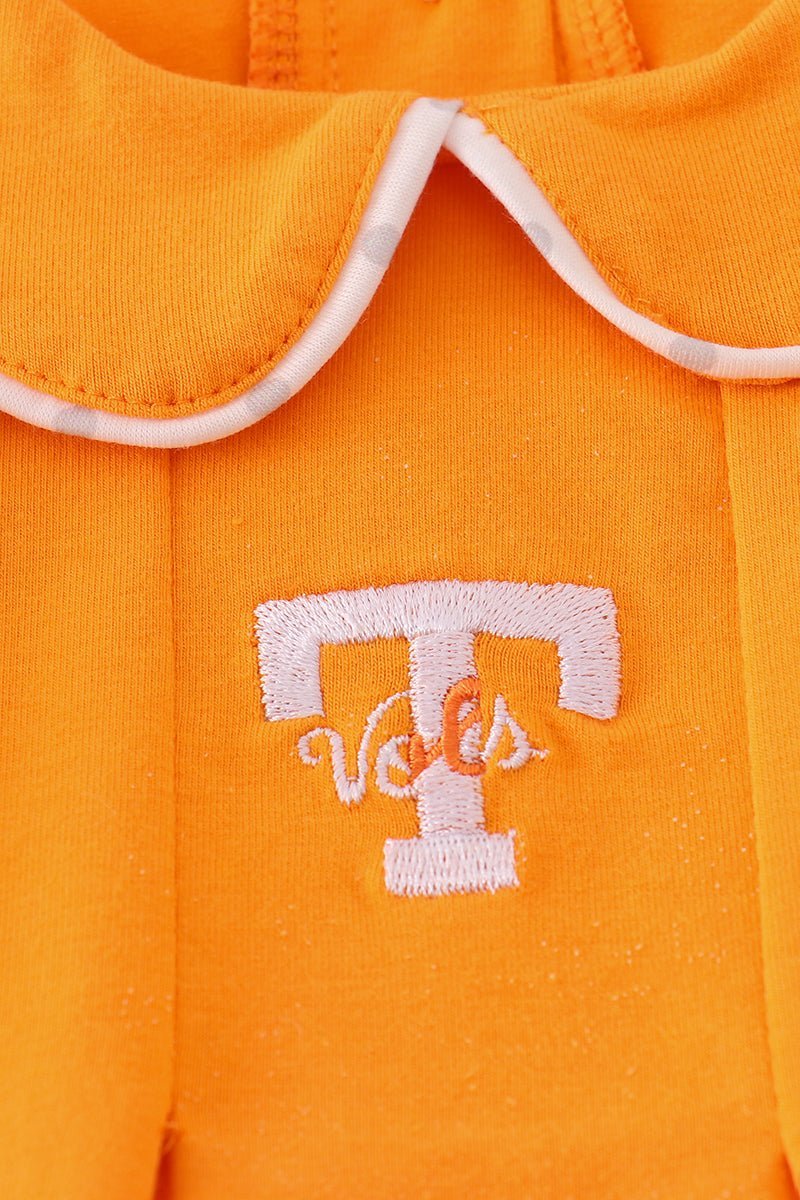 Orange Tennessee go vols embroidery bubble - Abbies Place