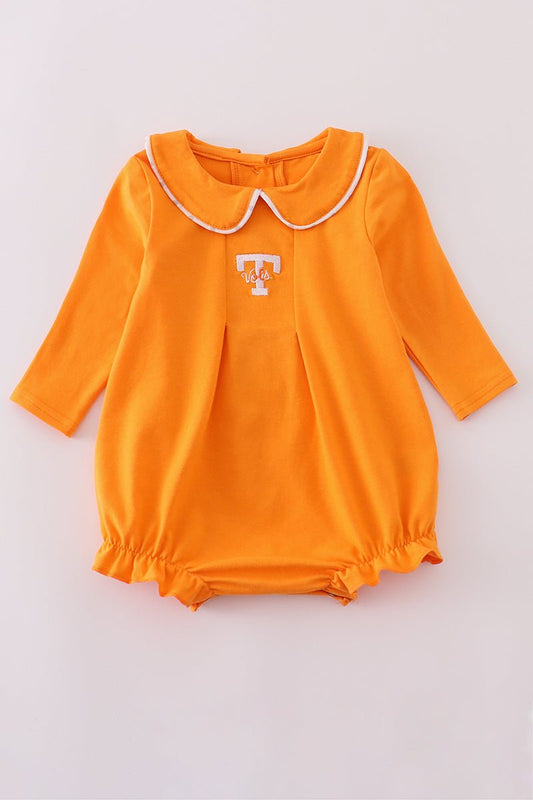 Orange Tennessee go vols embroidery bubble - Abbies Place