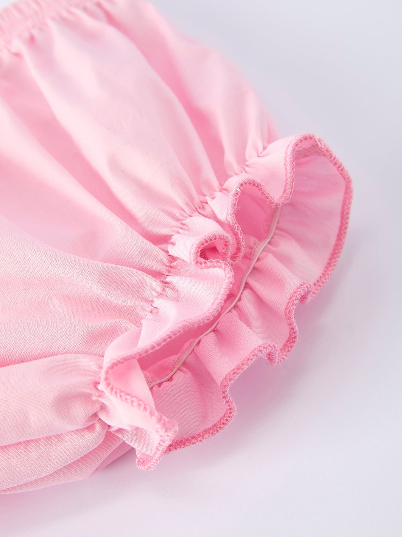 Petal Peter Pan Collar Christ Bishop Christening Baby Girls Bloomer Set - Abbies Place