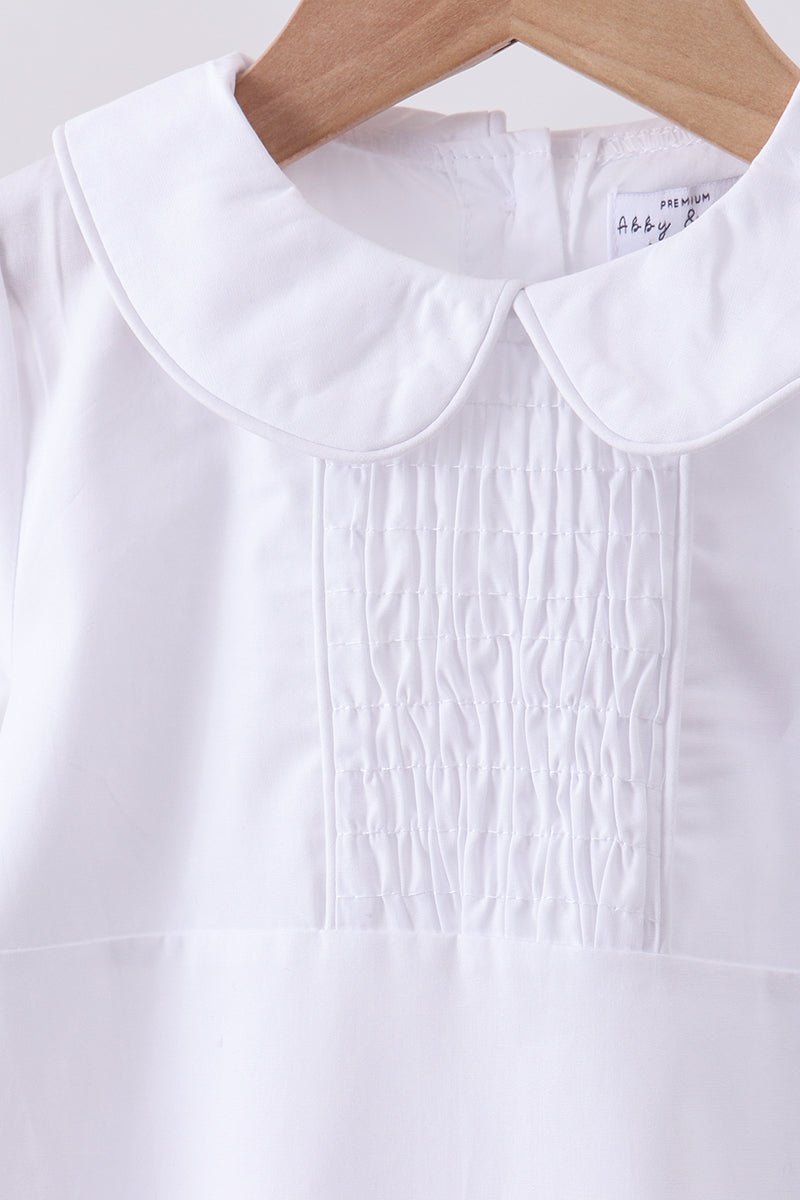Peter pan collar shorts set - Abbies Place
