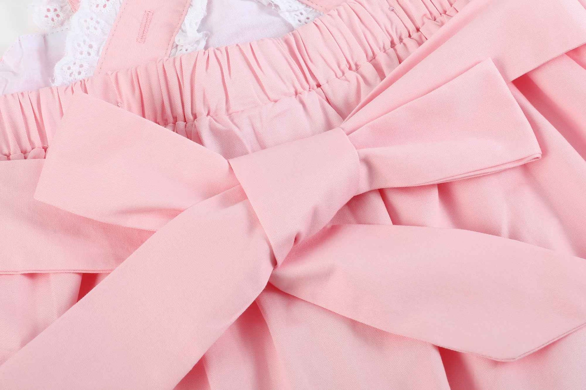 Pink and Lace Piggy Dress