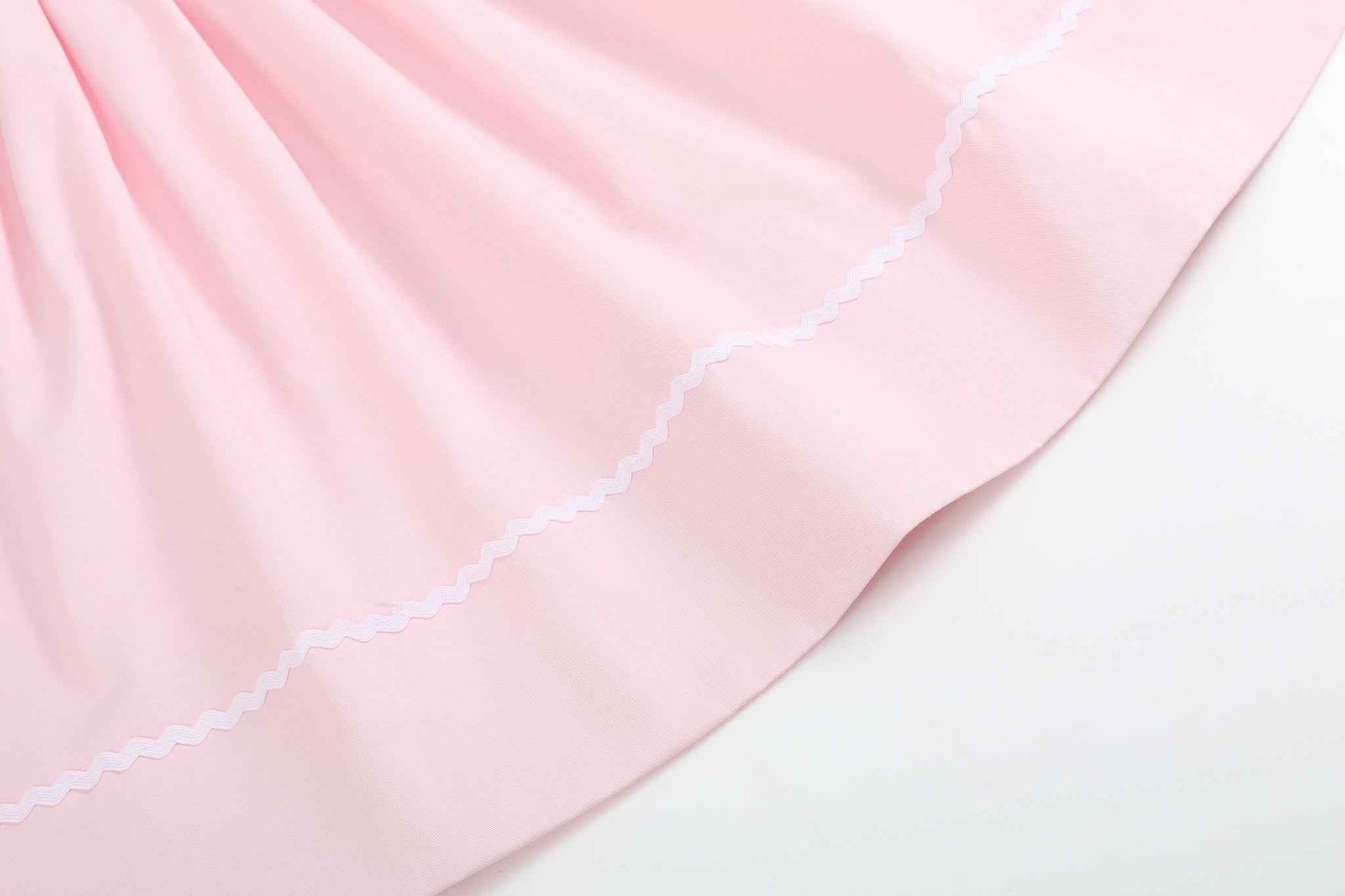 Pink and White Bows Smocked Bishop Dress - Abbies Place