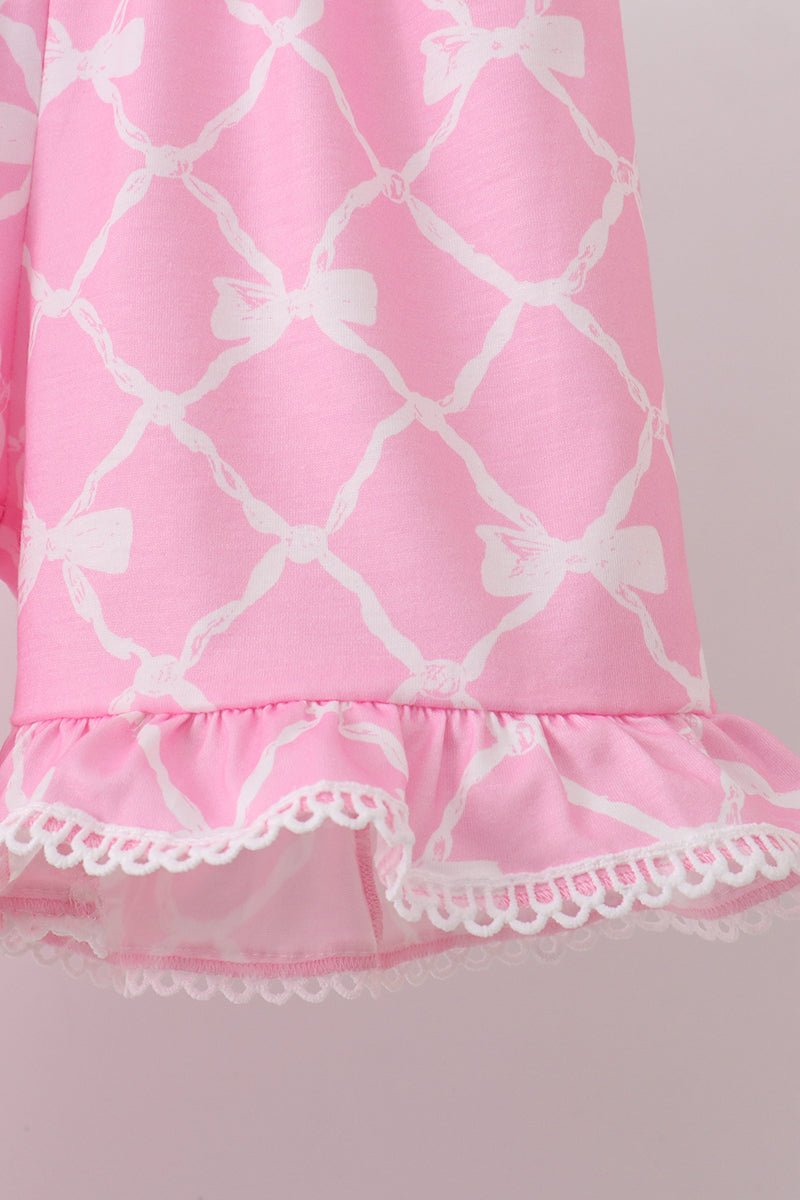 Pink Bow Set - Abbies Place