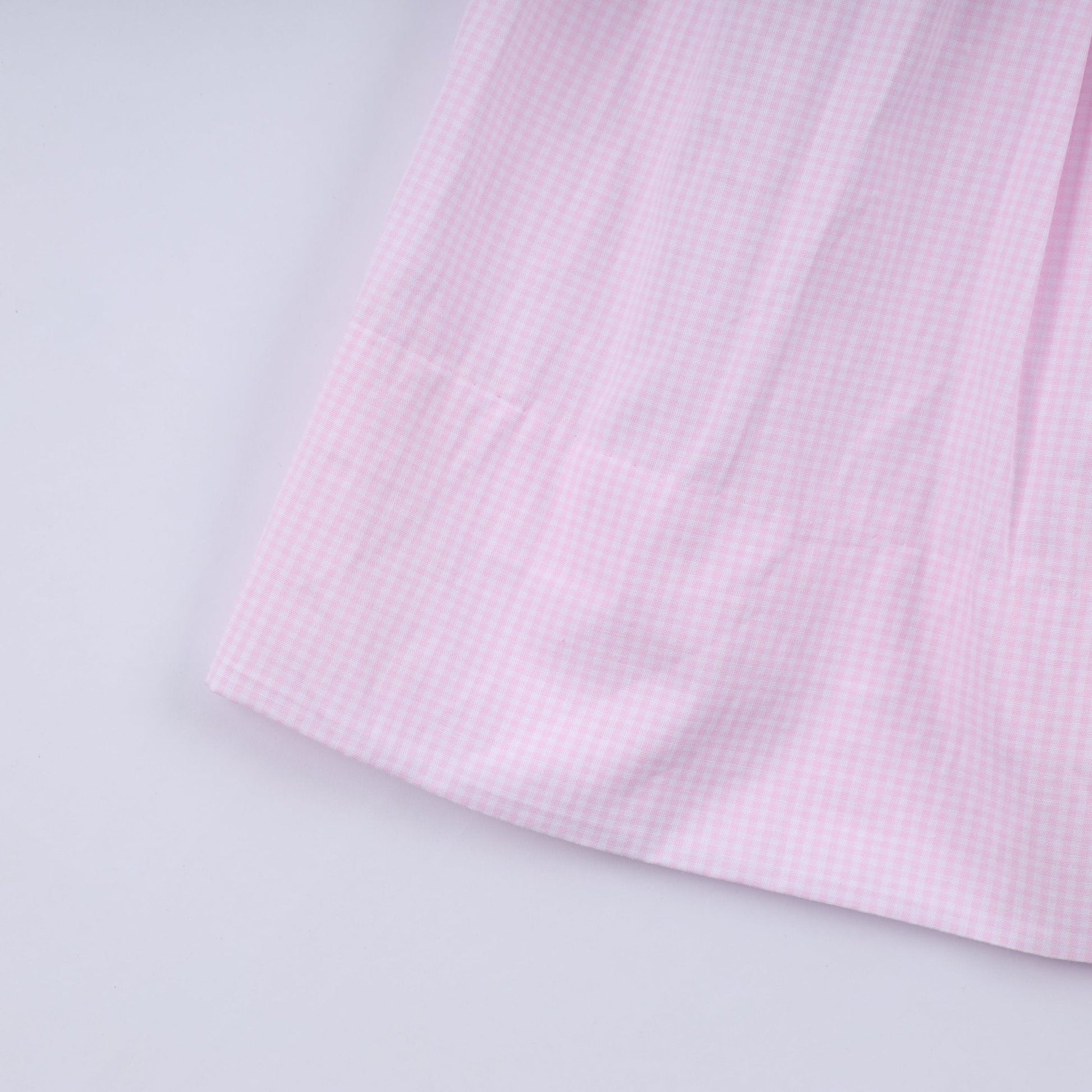 Pink christmas tree hand smocked dress - Abbies Place