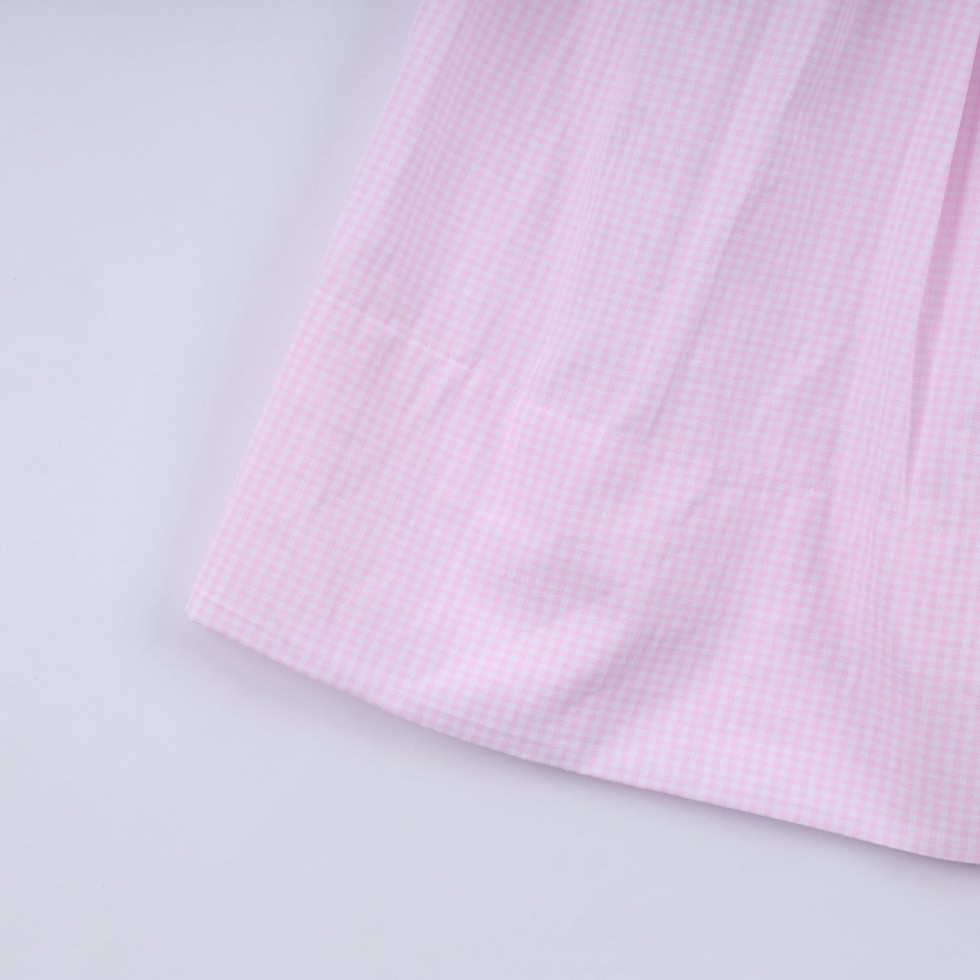 Pink christmas tree hand smocked dress - Abbies Place