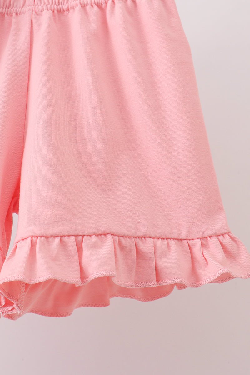 Pink Floral Smocked Set - Abbies Place