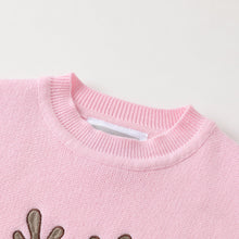 Load image into Gallery viewer, Pink Reindeer Sweater
