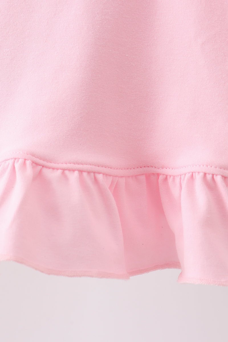 Pink Strawberry Applique Knit Set - Abbies Place