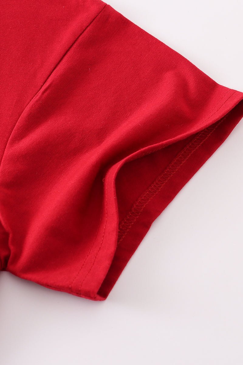 Premium Maroon basic T-shirt Kids and adult - Abbies Place