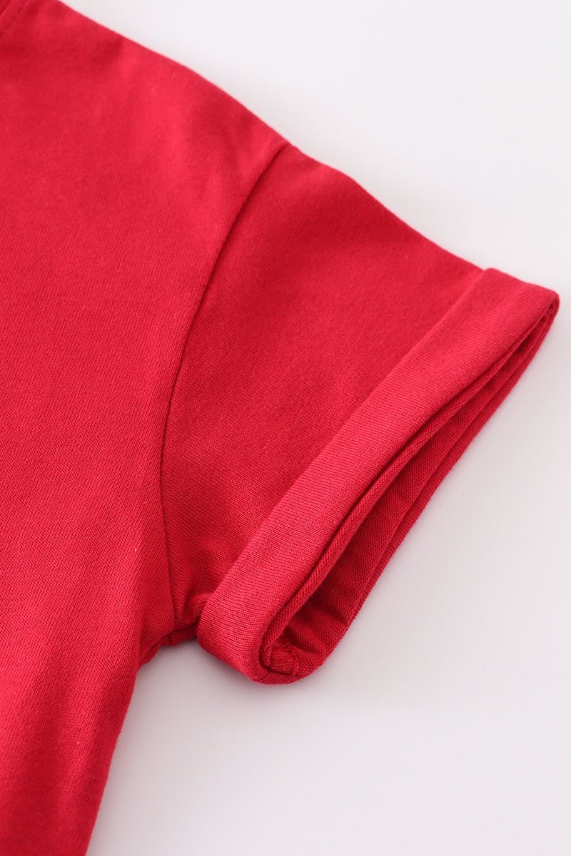 Premium Maroon basic T-shirt Kids and adult - Abbies Place