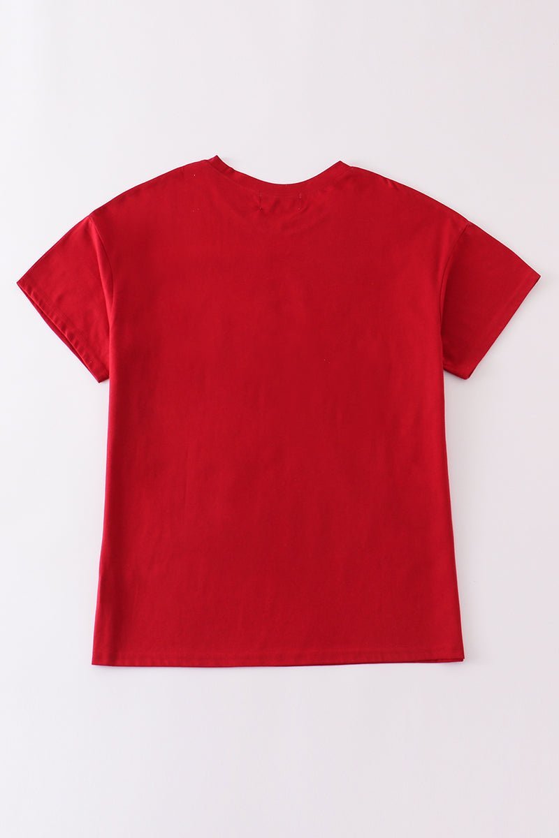 Premium Maroon basic T-shirt Kids and adult - Abbies Place